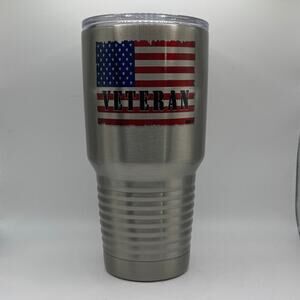 Veteran – 30 oz Polar Camel Tumbler with Lid